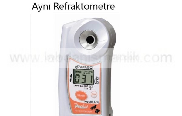 Refraktometre – Atago PAL-DOG+CAT Refraktometre – Köpek Kedi İdrar Ölçüm Refraktometresi – Kedi Köpek İdrar Ölçümü İçin Aynı Refraktometre – S.G. Değeri