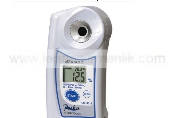 Refraktometre – Atago PAL-131S Refraktometre – İzopropil Alkol Refraktometresi – Ölçüm Aralığı: 0 – 20 % – ml/100ml