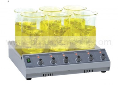 MANYETİK KARIŞTIRICI – Çoklu – MTOPS MS2013 – 400 mm * 140 mm Tabla , 3 Pozisyon , 1500 rpm