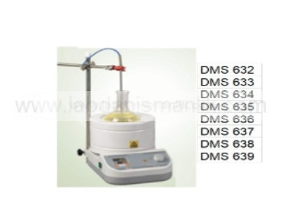 BALON ISITICI – MTOPS DMS 632 Manyetik Karıştırıcılı Balon Isıtıcı Mantolu Isıtıcı, Dijital , Max 450 C°Max 1200 Rpm , Kontakt Termometre HARİÇ – 250 ml Hacim