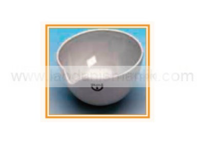 Porselen Kapsül, Yuvarlak Tabanlı 190 ml, Çap: 97 mm, Yükseklik: 50 mm