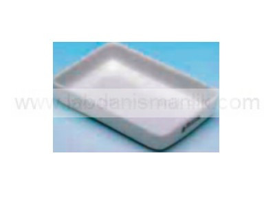 Porselen Yakma Kabı, Dikdörtgen, 70 x 46 x 13 mm