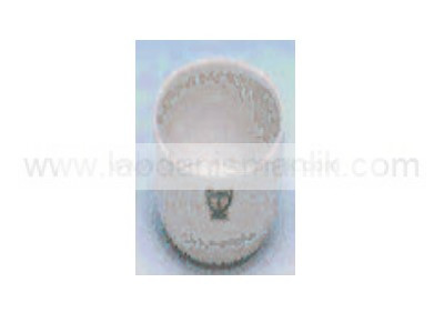 Porselen Yakma Kabı, Yuvarlak, Uzun Form 15 ml, Çap: 40 mm, Yükseklik: 21 mm